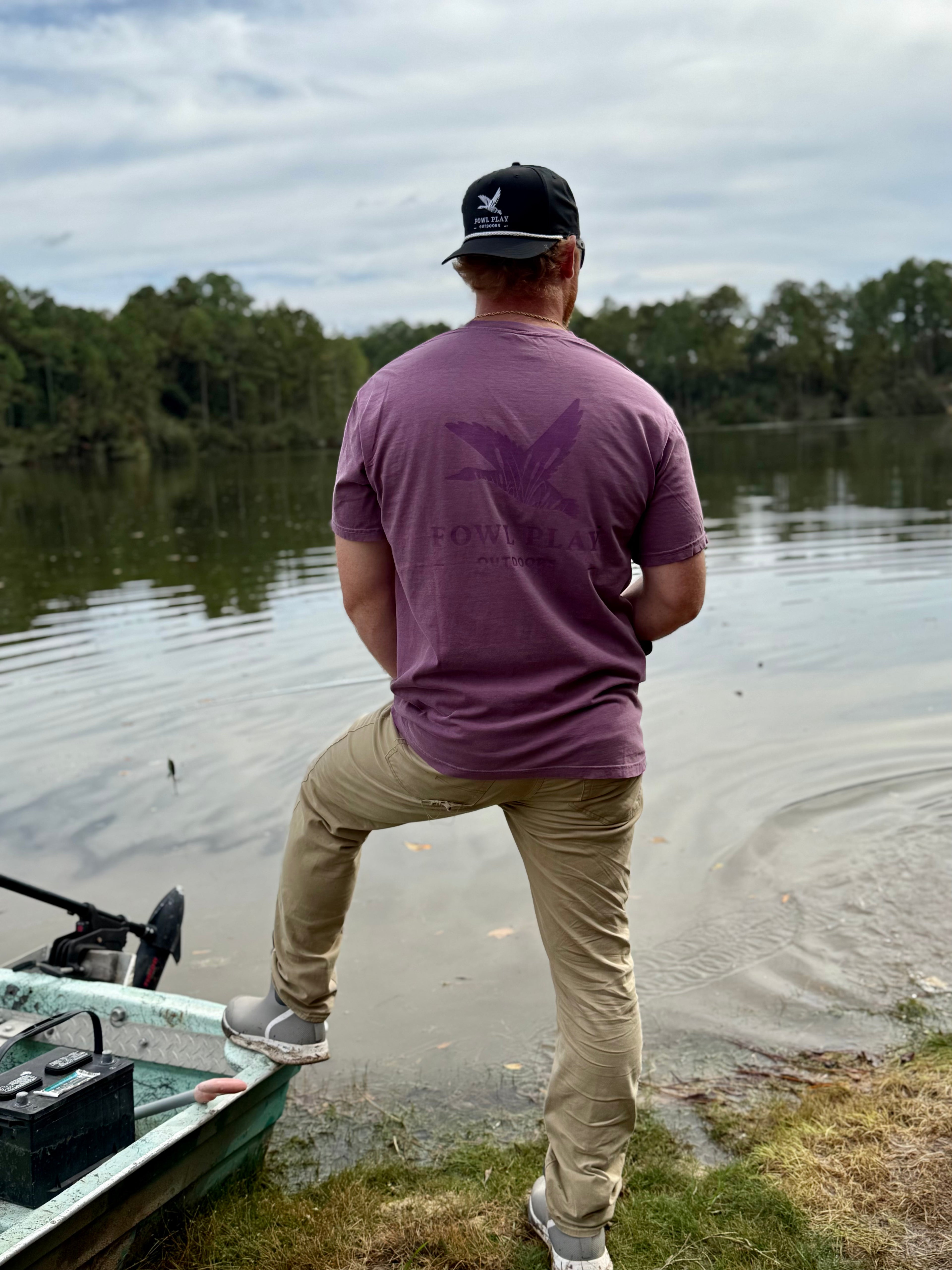 Berry Flying Duck Comfort Color Tee