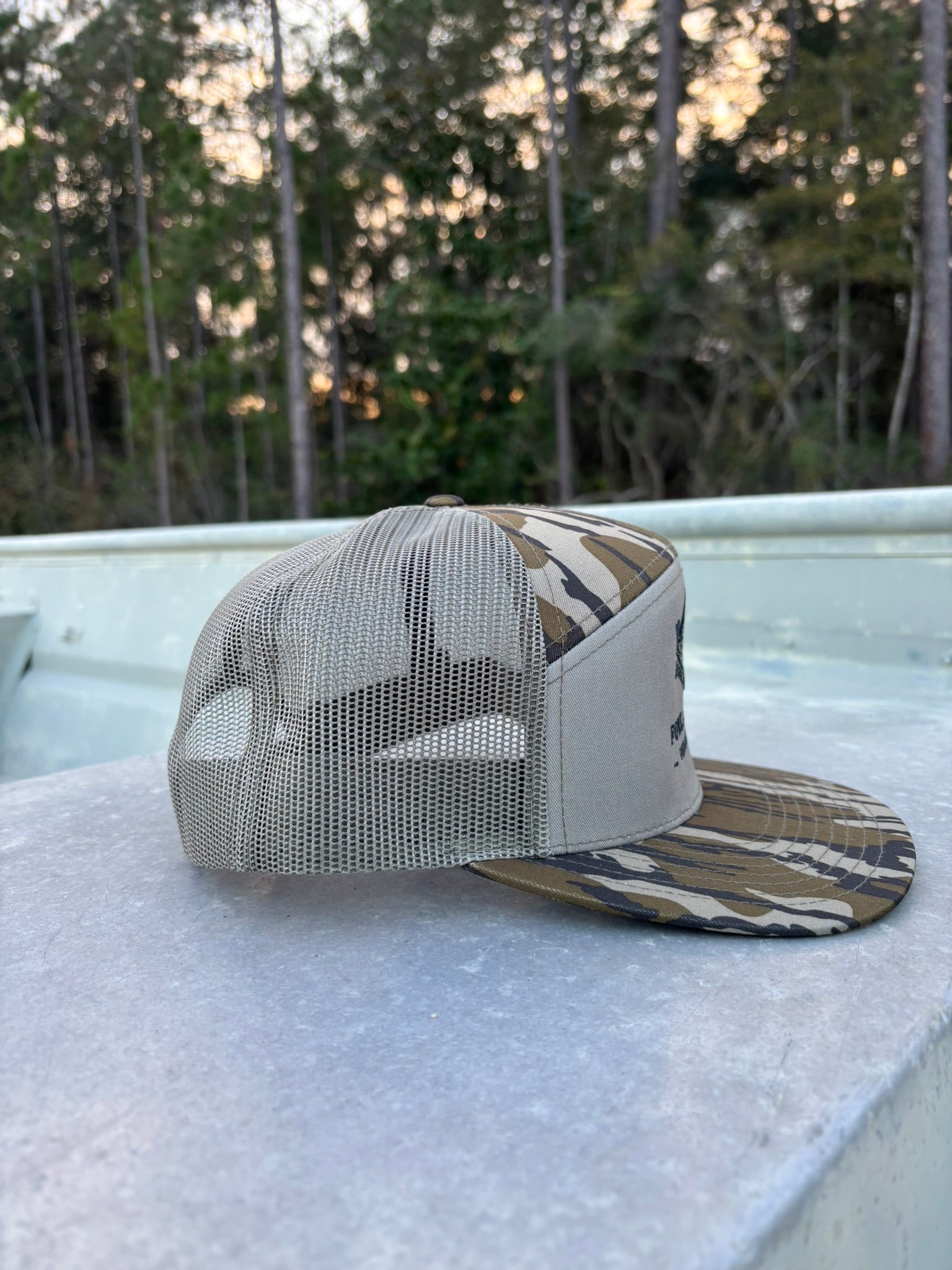 7 panel Richardson MO Camo Hat